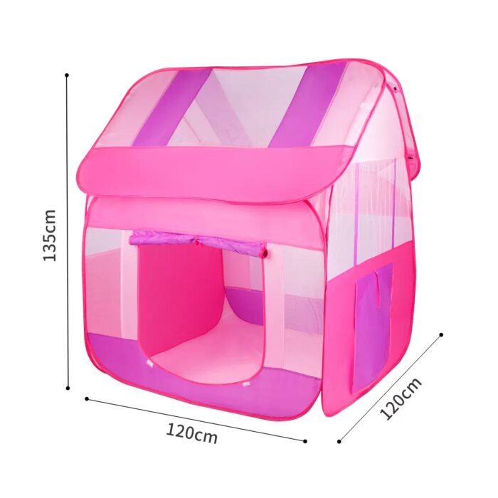 Tent - Popup Playhouse - Pink - Image 2