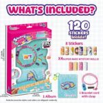 DIY Sticker Roll Bracelet Set - 120 Stickers