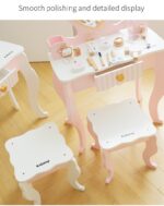 Vanity Table - Dresser With Heart Shape - Image 4