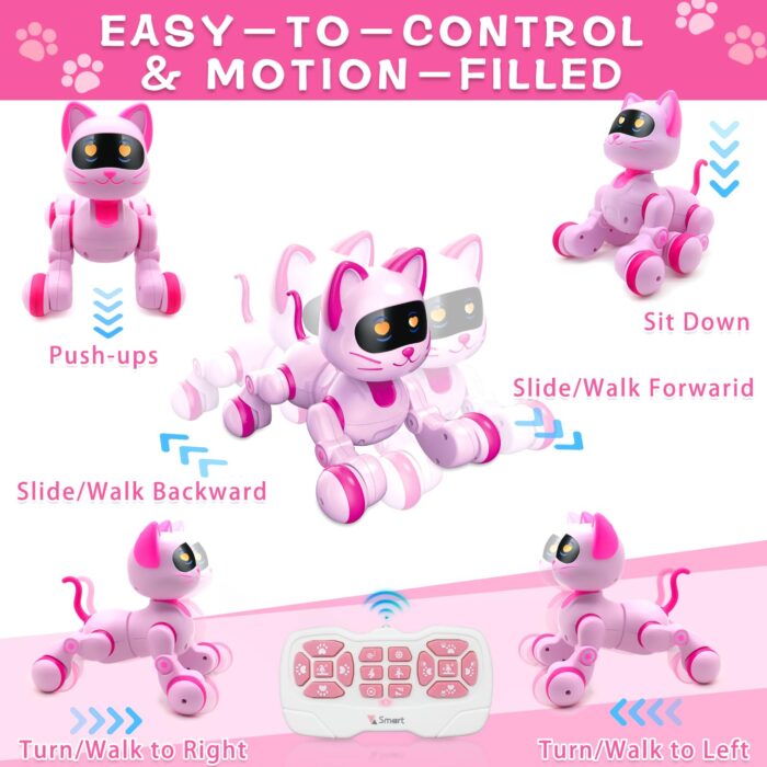 Interactive Remote Control R/C Robot Cat - Image 2