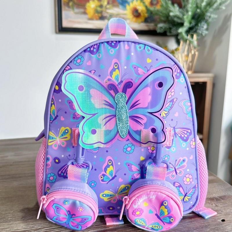 IMG_5542 (1) Backpack - Butterfly - Image 1