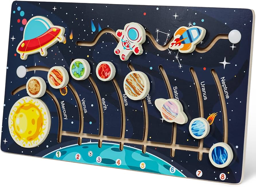 IMG_5559 Solar System Planets Puzzle - Wooden - Image 1