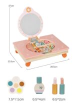 Folding Dresser - Pink Wooden - Image 2