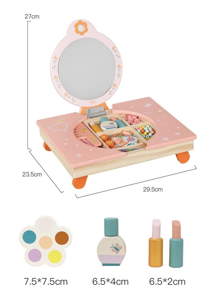 Folding Dresser - Pink Wooden - Image 2
