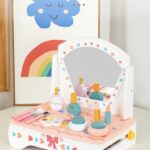 Folding Dresser - White Wooden