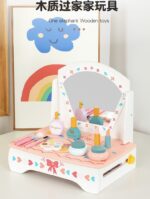 Folding Dresser - White Wooden