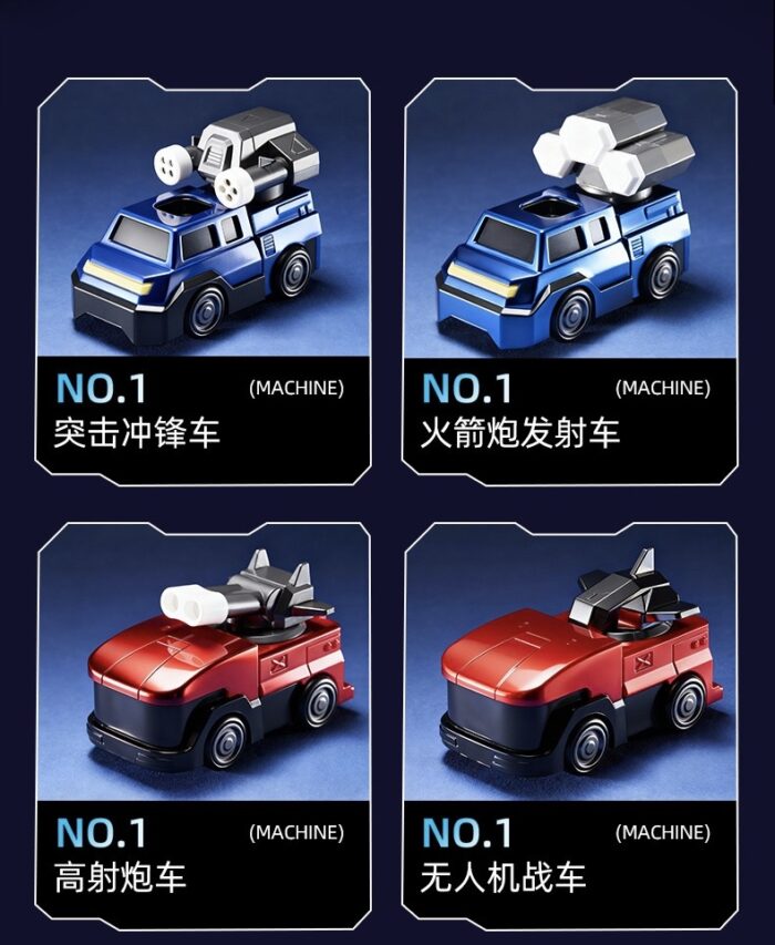 Onshine Transformers Magnetic Assembly Optimus Prime - Blue Color - Image 4