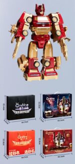 Onshine - Transformers Magnetic Assembly Optimus Prime - Red Set - Image 3