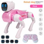 AI Bionic Intelligent Mechanical Dog - Pink