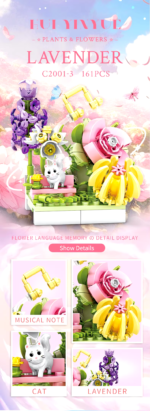 Lego - Flowers Set of 4 - Image 2