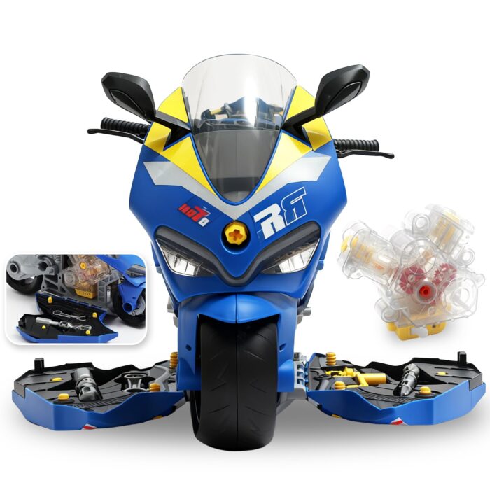 Motorcycle Repair - Blue - Image 2