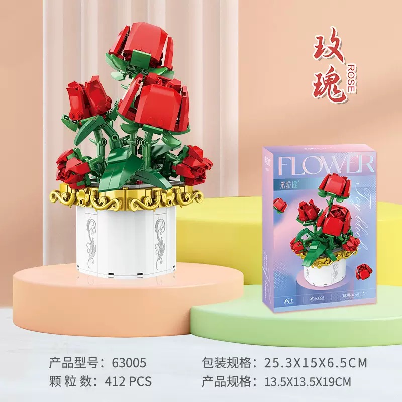 IMG_6784 Lego Rose - Image 1