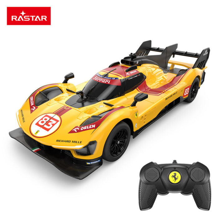 Rastar - Ferrari 499P - Yellow Color - Image 2