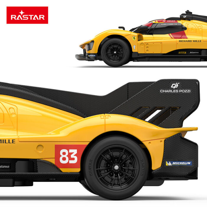 Rastar - Ferrari 499P - Yellow Color - Image 3