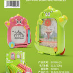Mini Double Drawing Board & Flipper - Random Color