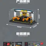 Sembo Lego - Famous Car - Orange - No.7019