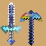 Mine Craft Sword - Colored