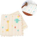 Puzzle Mat - Animal Theme White - 60 x 60 cm