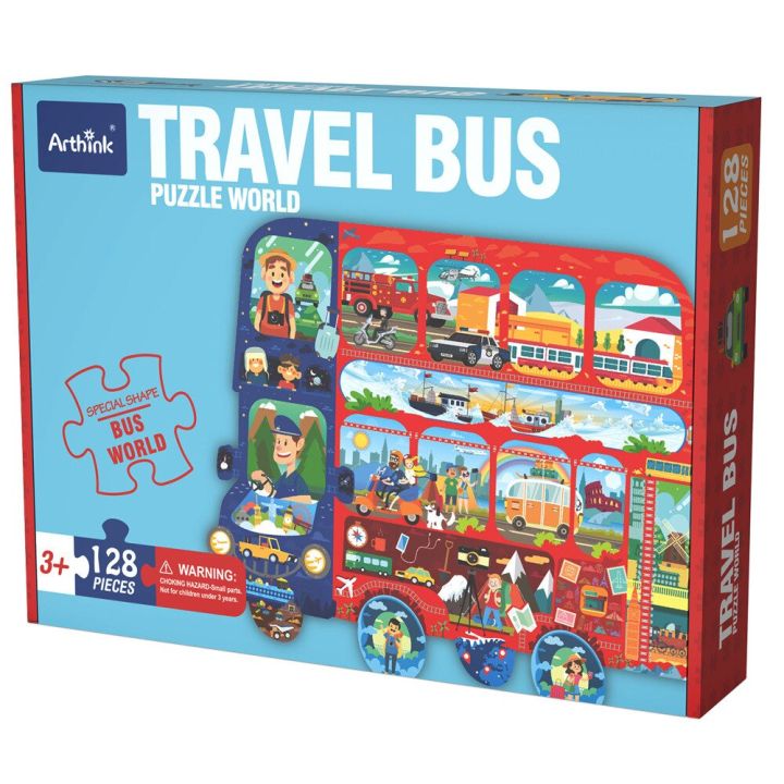 IMG_8224 Art Think Puzzle - Travel Bus 128 Pcs - Image 1