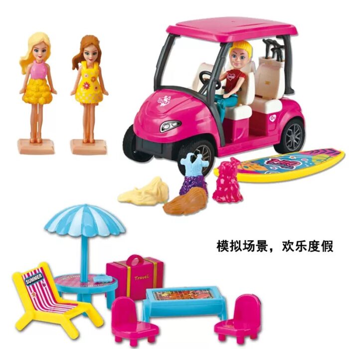 Travel Fashion Doll - Golf Cart - Image 2