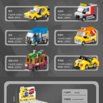 Lego - Vehciles - Mini - Set of 8
