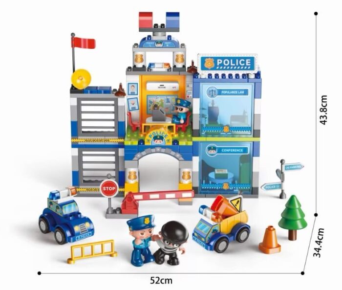 Feelo Building Blocks - Grand Policeman 175 Pcs - Image 2