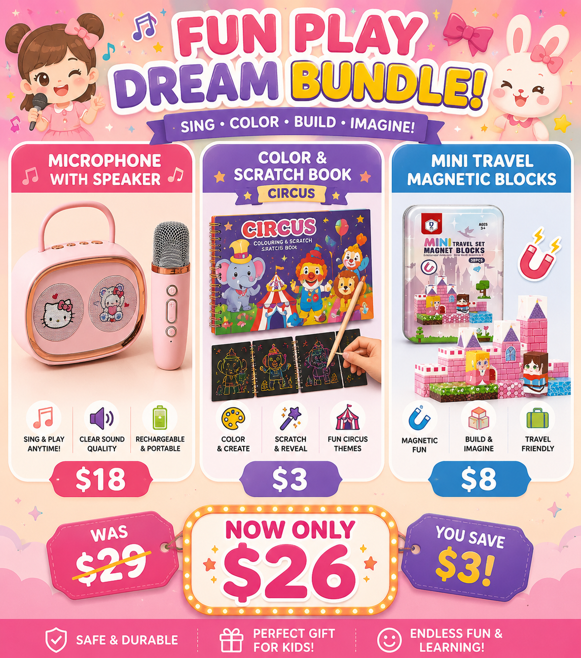 CC550D4D-0AA8-47C7-BE80-449951F27C40 Fun Play Dream Bundle - Image 1