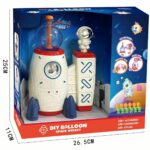 Balloon Inflator Space Rocket