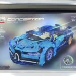 Lego Bugatti Blue Tech Car