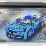 Lego Bugatti Blue Tech Car