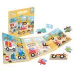 Leveled Puzzle - Engineer & Construction Builder - Magnetic