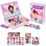 Magnet Book - Girl's Dress Up - Girl Changing Clothes