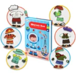 Magnet Book - Profession - Boy Changing Clothes