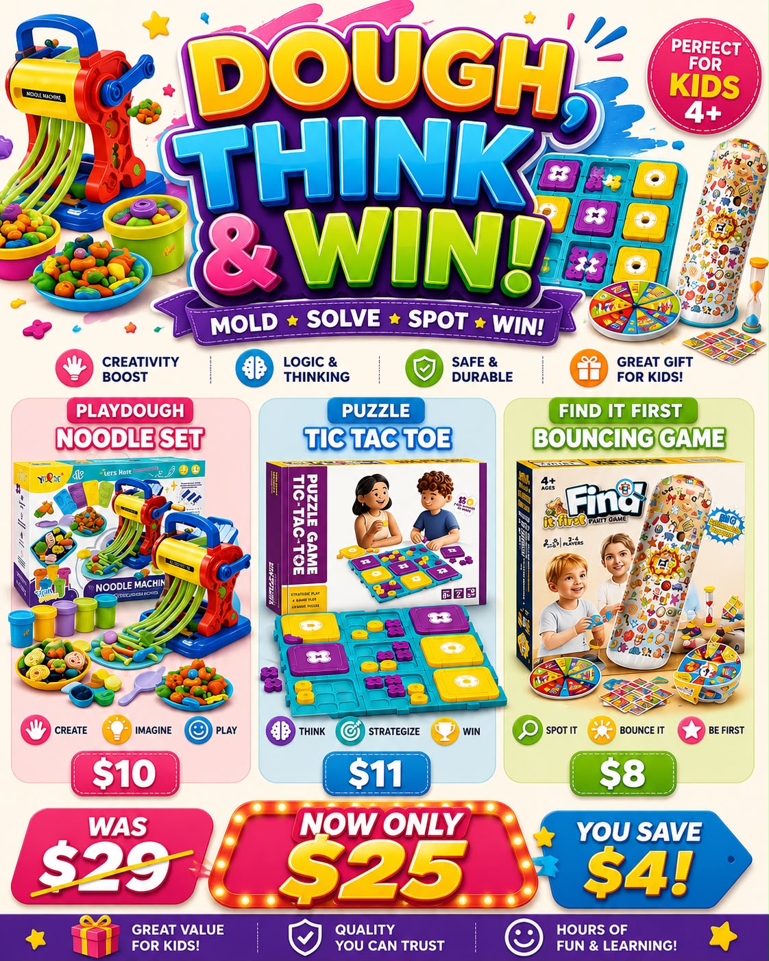WhatsApp Image 2026-07-11 at 12.00.23 PM (3) Dough, Think & Win Bundle - Image 1