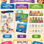 Learn, Stick & Build Adventures Bundle