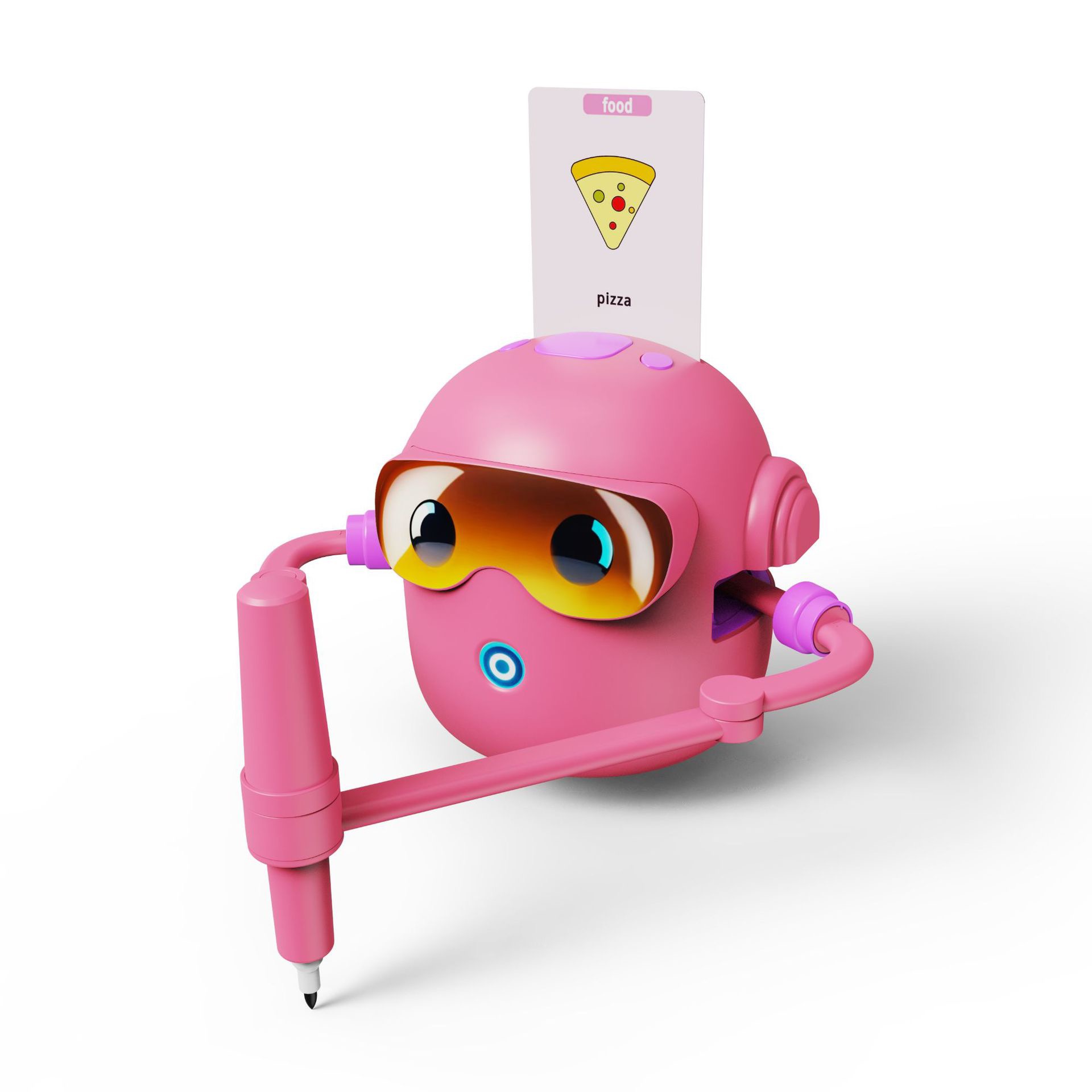 IMG_8516 (1) Smart Painting Early Education Robot - 2nd Generation - Pink - Image 1