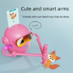 Smart Painting Early Education Robot - 2nd Generation - Pink - Image 2