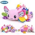 Aipinqi Soft Baby Sensory Axolotl For Tummy Time