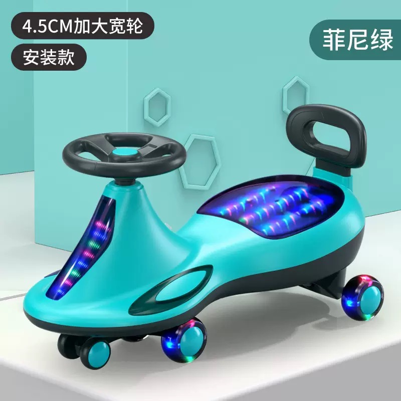 IMG_8630 (1) Scooter With LED Lights & Music - Blue - Image 1