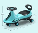 Scooter With LED Lights & Music - Blue - Image 2