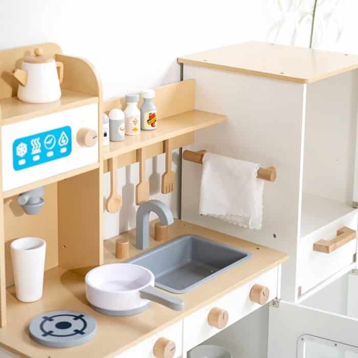 Wooden Kitchen - Aurora Minimalist White Kitchen - Image 5