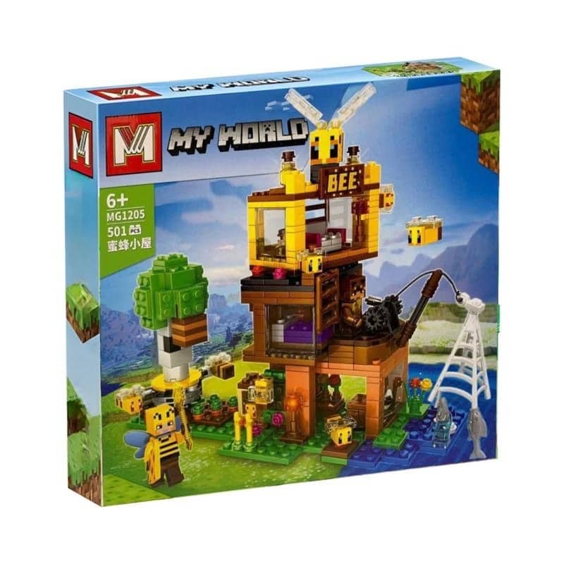 1cefba20-9292-4cce-9c25-eff468dfacf4 Lego My World 501 Pcs - Bee House Building - Image 1