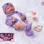 Baby Doll 16- Inch - Purple Clothes -Wanderlong