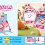 Rabbit and Marbles & Drawing Board - Pink