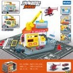 WinTek 3-in-1 Gas Station & Auto Repair Playset
